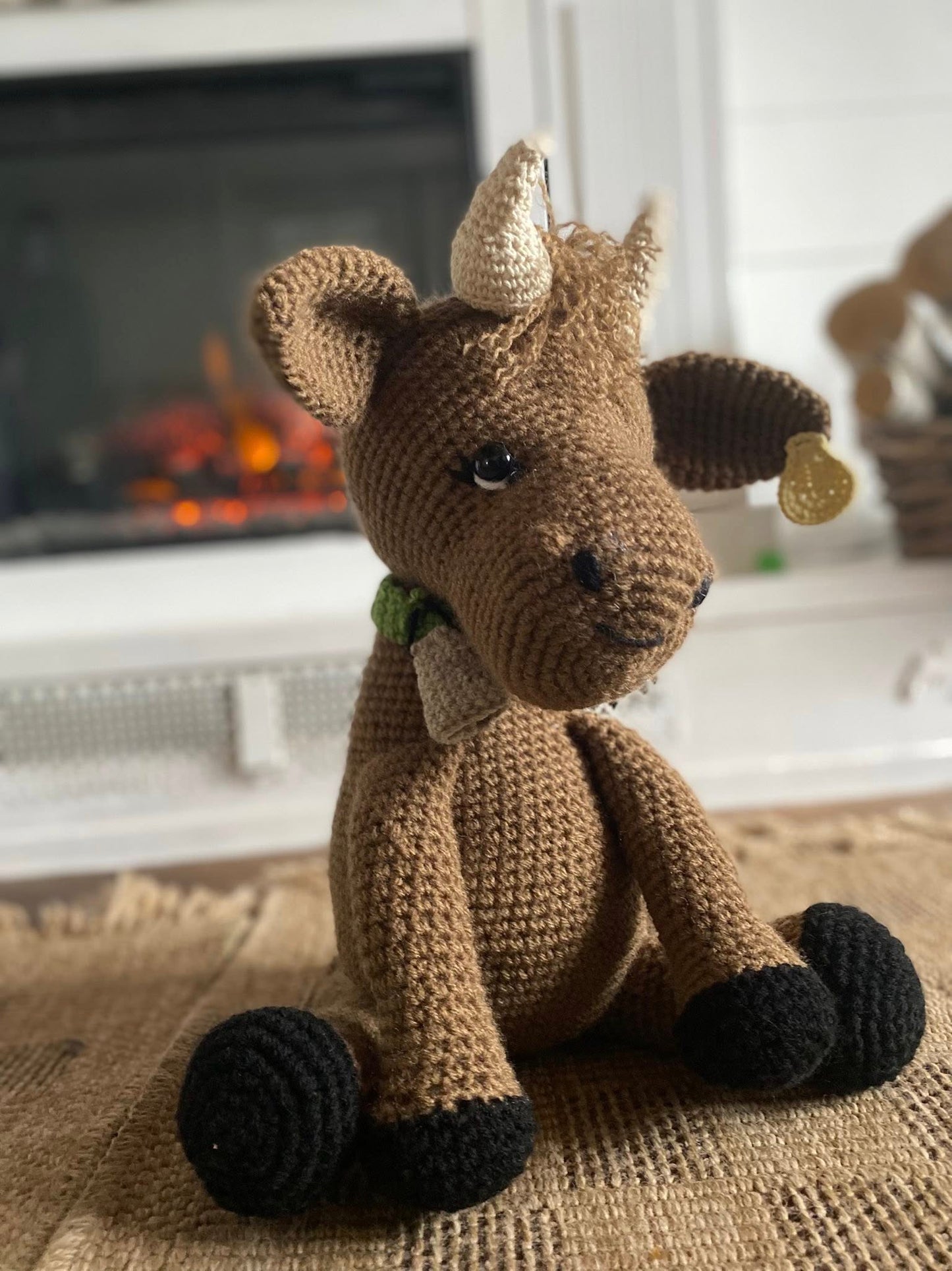 Crochet Jersey Cow