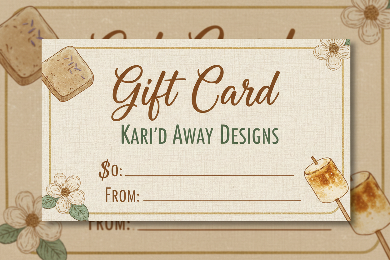 Kari'D Away Designs Gift Card